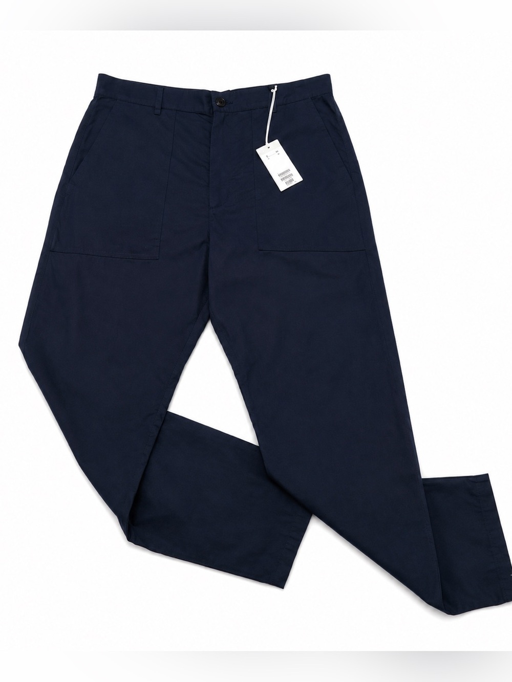 COS ,COTTON,REGULAR FIT BLUE,MEN PANTS SIZE-36 R.NEW WITH TAG.